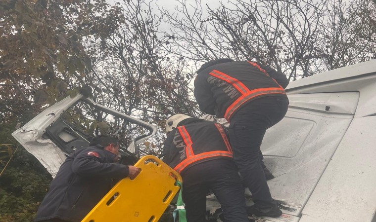 Malatyada iki tır çarpıştı: 1 ağır yaralı