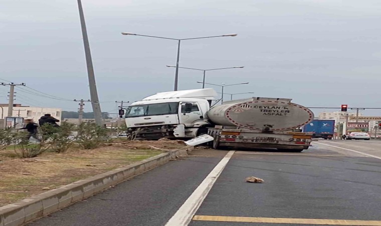 Mardinde tanker refüje çıktı