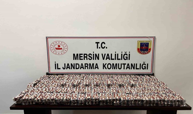 Mersinde 25 bin adet uyuşturucu hap ele geçirildi