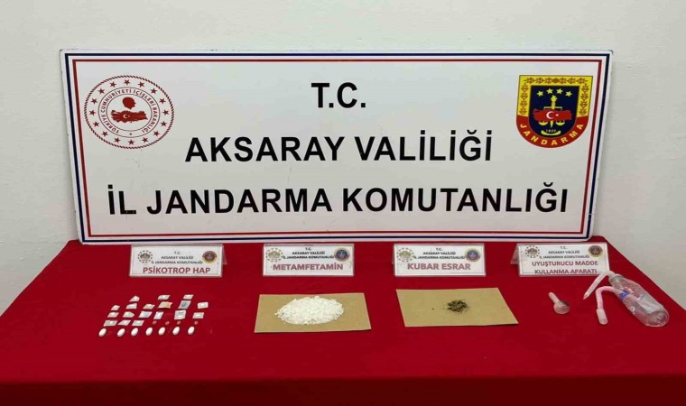 Mersinden Aksaraya uyuşturucu sevkiyatını jandarma engelledi