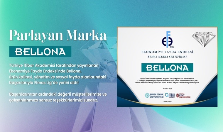 Mobilya sektörünün elmas markası ‘Bellona