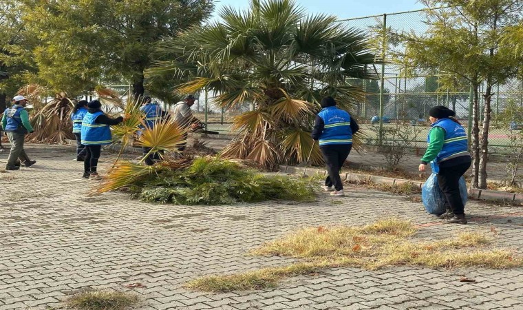 Nazilli Belediyesinden, İsabeyli Kampüsünde temizlik çalışması