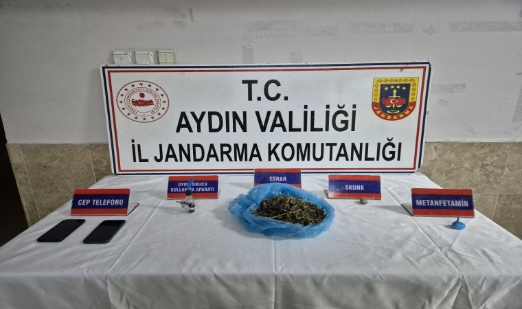 Nazillide uyuşturucu operasyonu: 3 gözaltı