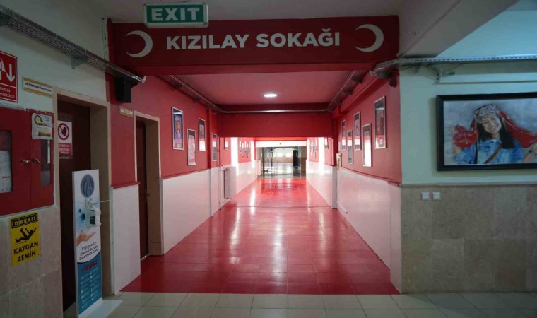 Niğde Güzel Sanatlar Lisesinde Hilal-i Ahmer Sokağı açıldı