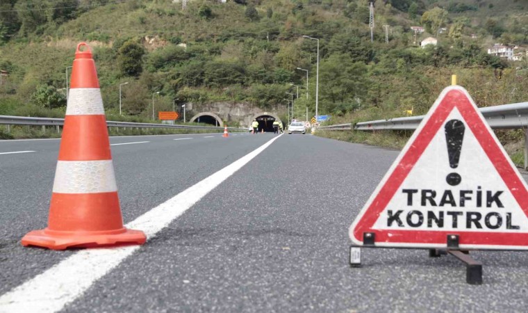 Orduda bir haftada yaklaşık 15 bin araç ve sürücüsü denetlendi