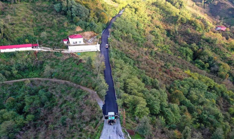 Orduda sıcak asfalt seferberliği devam ediyor