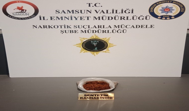 Samsunda uyuşturucu maddeler ele geçirildi