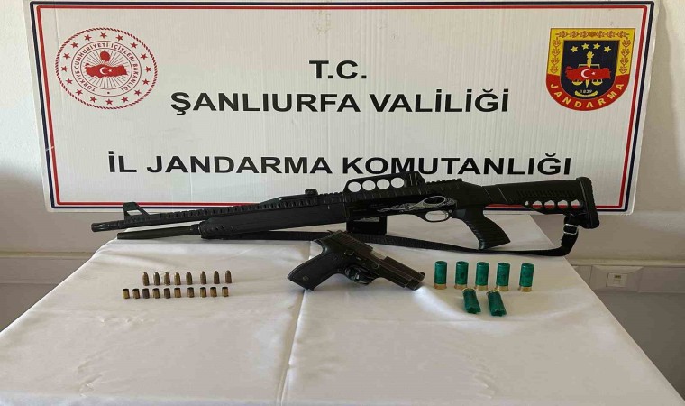 Şanlıurfada silah kaçakçılığı operasyonu: 8 gözaltı