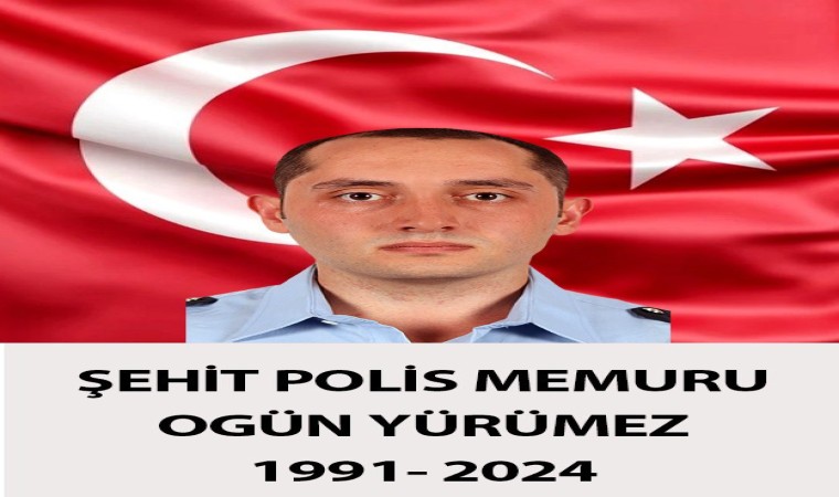 Şehit polis Ogün Yürümezin cenazesi Adli Tıp Kurumundan alındı