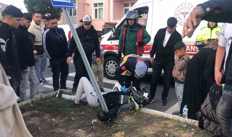 Tekirdağda trafik kazası: 1 ölü, 2 yaralı