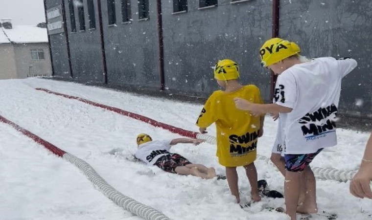 Tokatlı gençlerden kış sporlarına yeni bir boyut