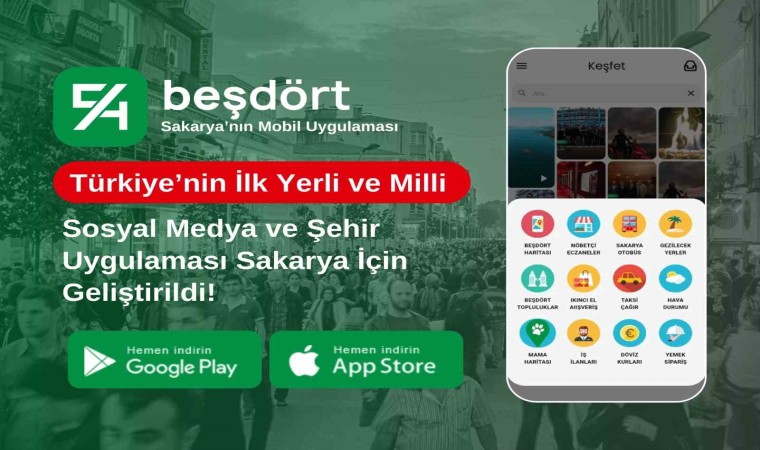 Türkiyenin ilk yerli ve milli sosyal medya şehir uygulaması ‘BeşDört yayında