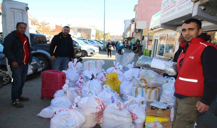 Vartodan batı illerine kışlık erzak sevkiyatı