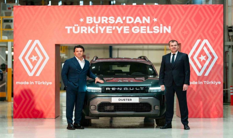 Yeni Renault Dusterın üretimi Bursada başladı