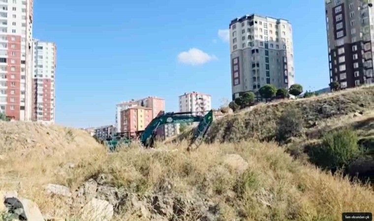 Yozgat Belediyesinden dere ıslah çalışması