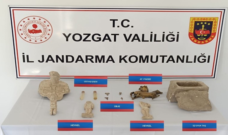 Yozgatta tarihi eser kaçakçılığı: 5 gözaltı