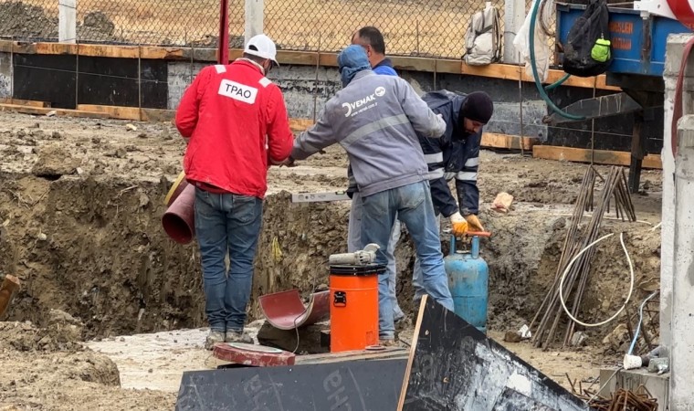 Yüksekovada doğal gaz heyecanı, çalışmaların yüzde 95i bitti