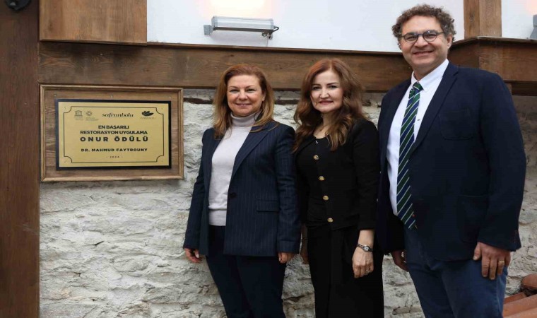 150 yıllık konağa En Başarılı Restorasyon Uygulama Onur Ödülü verildi