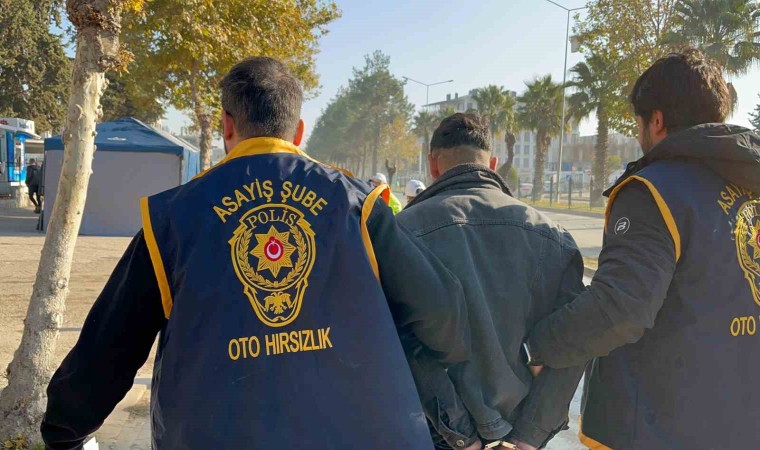 Adıyamanda hırsızlık operasyonunda bir kişi yakalandı