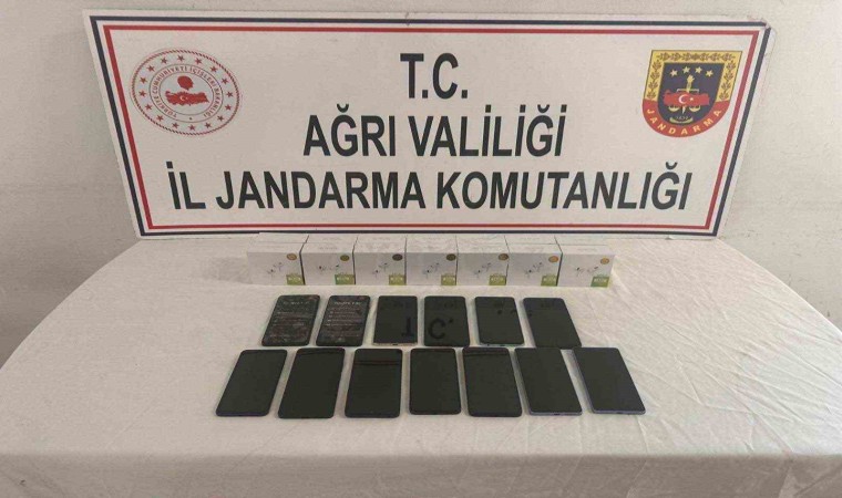 Ağrıda kaçak malzemeler ele geçirildi