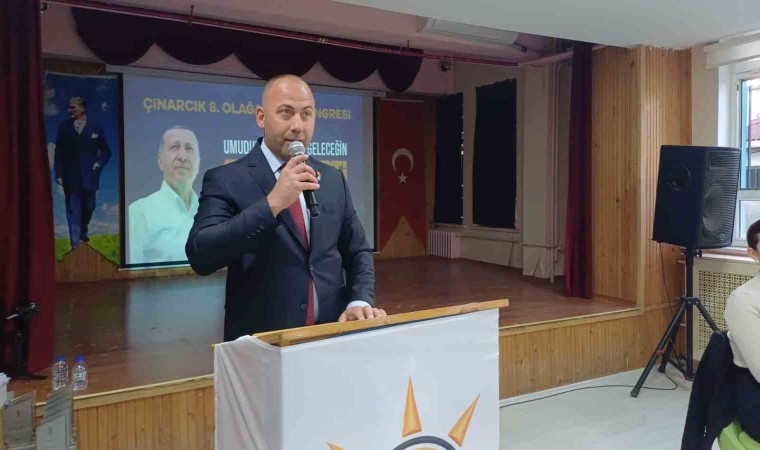 AK Parti Çınarcık İlçe Kongresinde Özalp başkanlığa seçildi