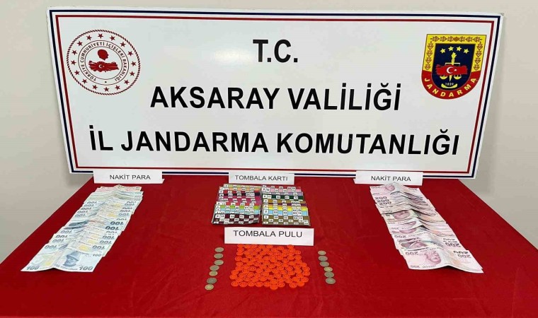 Aksarayda tombalacılara bağ evinde jandarma baskını: 3 gözaltı