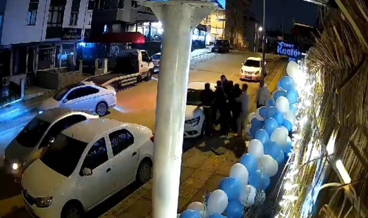 Ankarada restoran basıp çalışanları darp eden saldırganların o anları kamerada