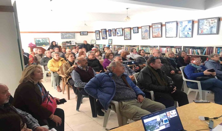 Arkeoloji sunumuna vatandaşlardan yoğun ilgi