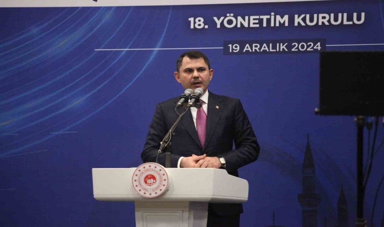 Bakan Kurum: 2025 yılının sonunda evine girmeyen tek bir vatandaşımızı bırakmayacağız