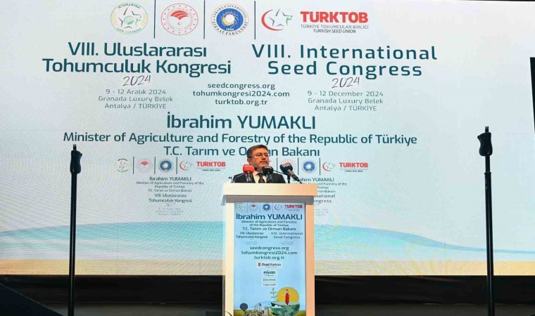 Bakan Yumaklı: “İsrailden bir adet bile tohum almıyoruz”