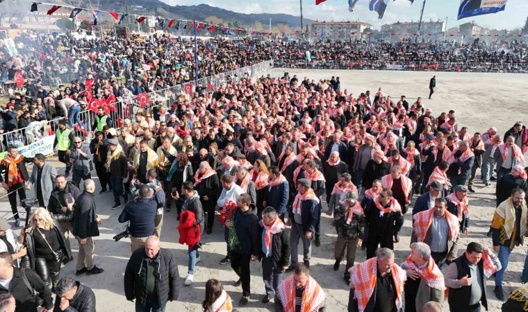 Başkan Çerçioğluna güreşseverlerden yoğun ilgi