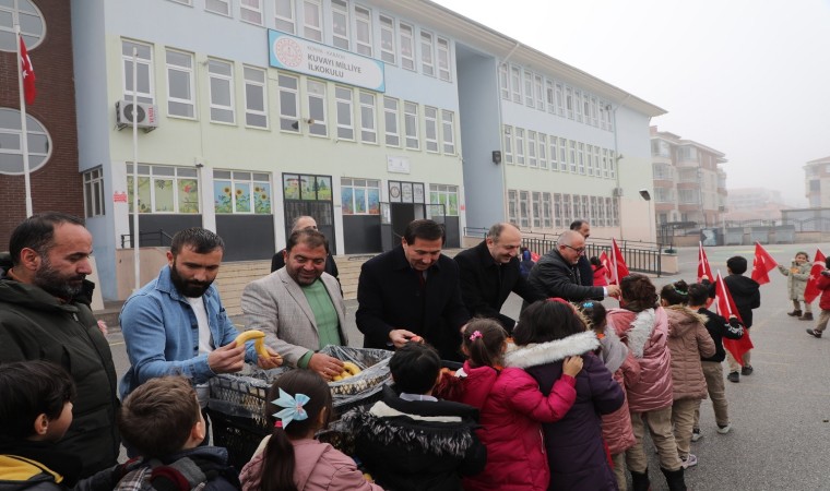 Başkan Kılca, Yerli Malı Haftasında öğrencilerle buluştu