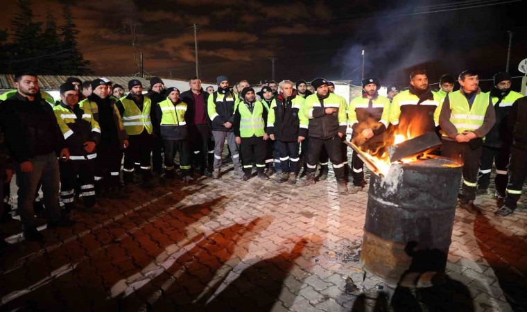 Başkan Kurt personelin yeni yılını kutladı