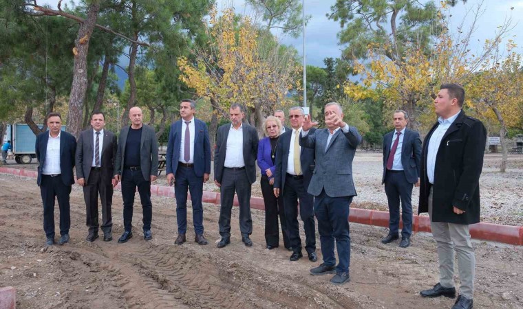 Başkan Topaloğlundan Göynüke ve Kındılçeşmeye yakın denetim