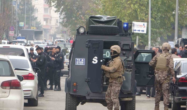 Batmanda iki grup arasındaki kavgaya polis müdahalesi