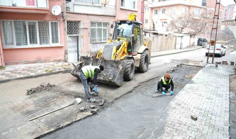 Battalgazide altyapı çalışmaları sürüyor