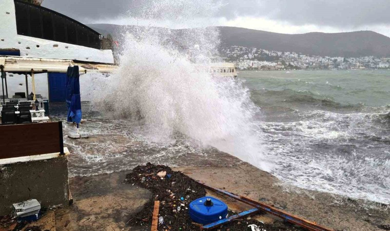 Bodrum-Kaş arasında denizlerde fırtına uyarısı