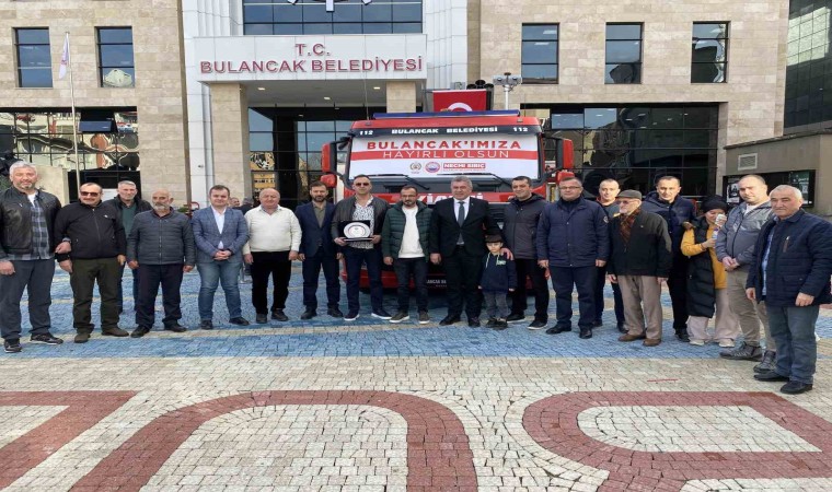 Bulancak Belediyesi itfaiye filosunu güçlendiriyor