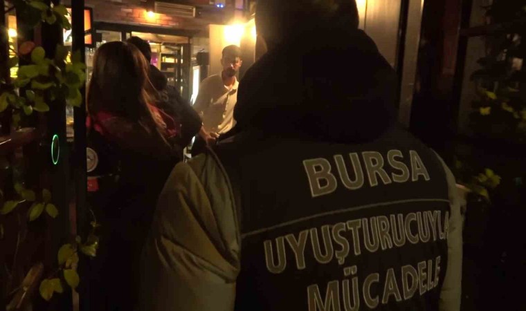 Bursa polisinden gece mekanlarına şok baskın