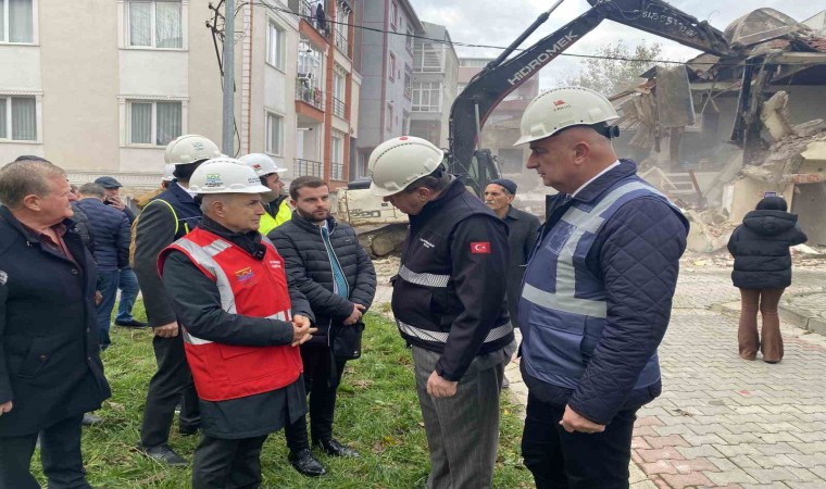 Büyükçekmece Celaliye Mahallesinde ilk kentsel dönüşüm çalışmaları başladı