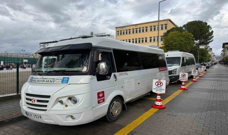 Büyükşehirden okul servislerini rahatlatan çalışma