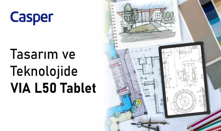 Casperdan tasarımcılara ve mimarlara kolaylık sağlayan tablet