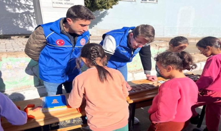 Çocuklar sporla eğlendi