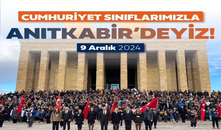 Cumhuriyet sınıfları Anıtkabiri ziyaret etti