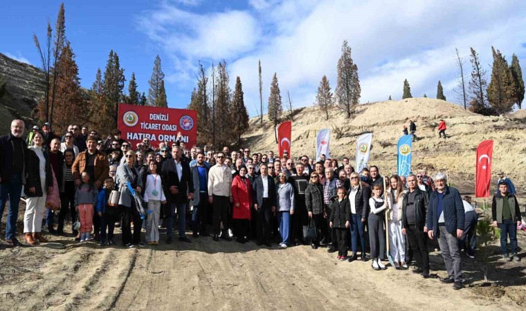 DTO 15 bin fidanla hatıra ormanı oluşturdu