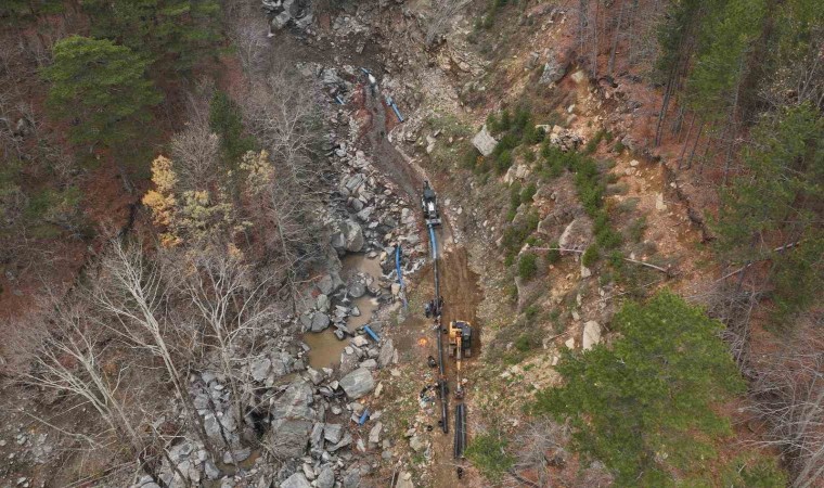 Edremitin 20 yıllık su sorunu çözüldü