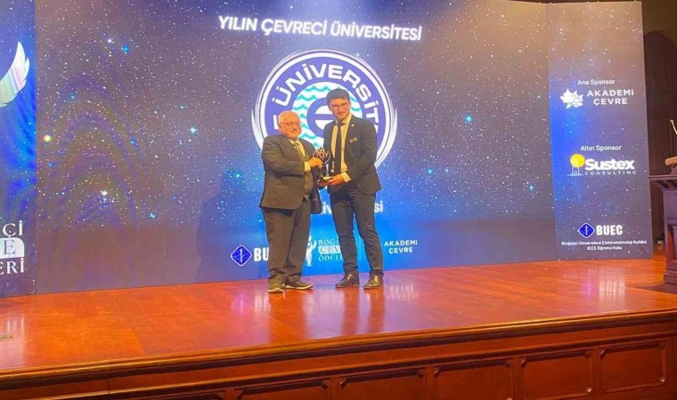 Ege Üniversitesi En Çevreci Üniversite ödülüne layık görüldü