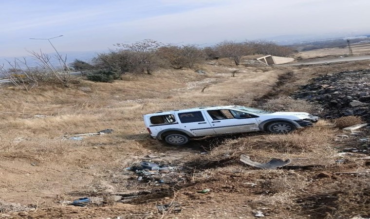 Elazığda trafik kazası: 2 yaralı