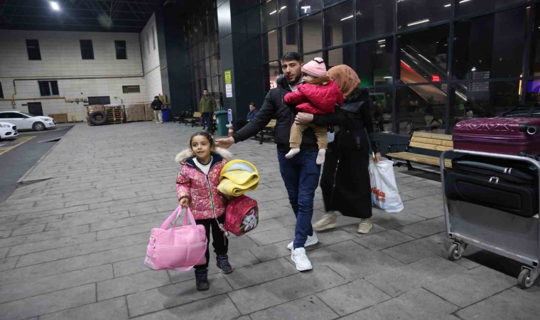 Elazığdan Suriyeye dönüş başladı, ilk aile yola çıktı