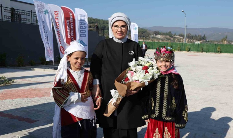 Emine Erdoğan, Hatay Engelli Sosyal Girişimcilik Merkezinin açılışını yaptı